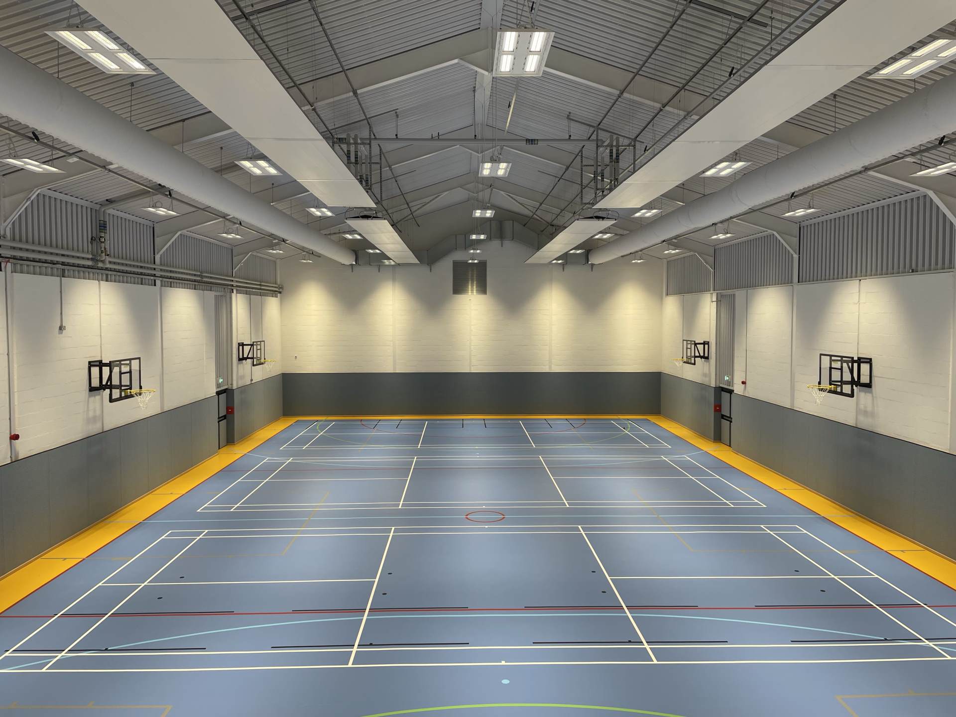 Sports Hall, incl cricket nets